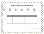 English Worksheet: CLOTHES ADJECTIVES