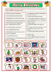 CHRISTMAS VOCABULARY (2/2)