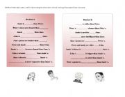 English worksheet: Speaking, comparatives