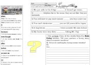 English Worksheet: adverbial clauses