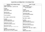English worksheet: Questions and Negatives in the Past Simple