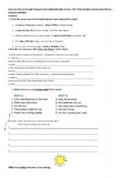 English Worksheet: TEST