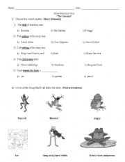 English Worksheet: The Garden