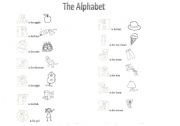 English worksheet: The Alphabet