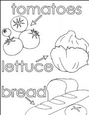 English Worksheet: Vegetables