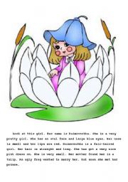 English Worksheet: My Favourite Fairy Tale Character 2