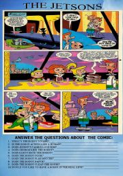 English Worksheet: THE JETSONS