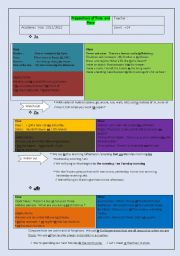 prepositions of time and place