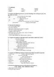 English worksheet: mix 6