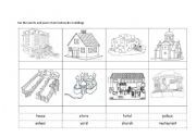 English Worksheet: buildings