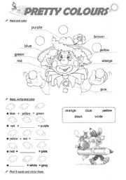 English Worksheet: coloring page