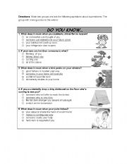 English Worksheet: DO YOU KNOW???  SUPERSTITIONS!!!