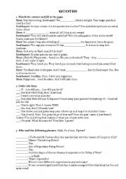 English Worksheet: Kung Fu Panda 2