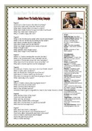 Absolute Power - Healthy Eating: Listening Comprehension Worksheet