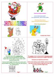 Christmas and its main symbols - mini book