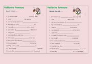 English Worksheet: Reflexive pronouns