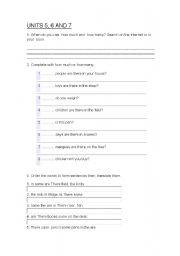 English Unite - Much or Many Worksheet