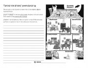 English Worksheet: Ghost writing