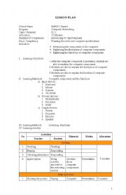 English Worksheet: Lesson Plan - Computer Networking