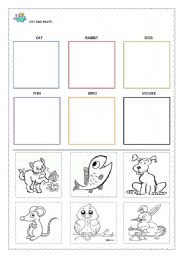 English Worksheet: Pets