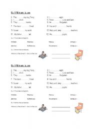 English worksheet: Prepositions of place