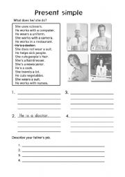 English Worksheet: Occupations