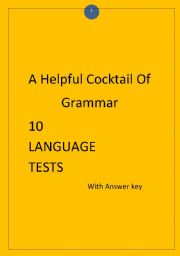 English Worksheet: 10 Language Tests