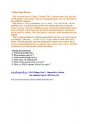 English Worksheet: Occupation Test