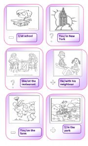 English Worksheet: Past Simple (was/were) part 2