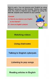English Worksheet: Speaking (Computers and the Internet)