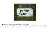 English Worksheet: song: Penny Lane