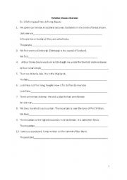 English worksheet: Mixed Tenses Exercise