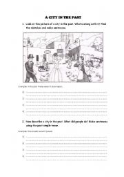 English Worksheet: PAST SIMPLE (TO BE)