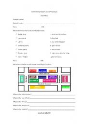 English Worksheet: expressions