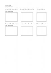 English worksheet: Missing vowels!