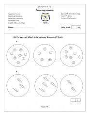 English Worksheet: 1st grade - quiz 2