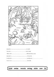 English Worksheet: ANTS WORLD