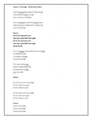 English worksheet: Songs; 30 Seconds to Mars - Closer to the edge and The Mission
