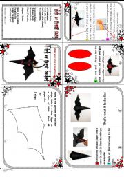 English Worksheet: A trick or treat basket ( A