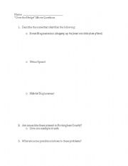 English worksheet: Over the Hedge movie questions
