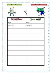 English worksheet: Alien Attack - Lets fight back! (Part 3)