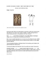 English worksheet: Popol  Vuh