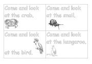 English worksheet: Read and write sentences.