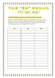 English Worksheet: the 