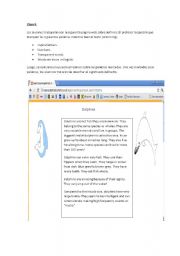 English Worksheet: Abilities