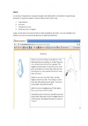 English worksheet: Abilities