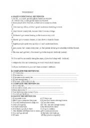 English worksheet:                                                          IF CLAUS