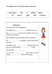 English Worksheet: Simple Present or Present Continuous