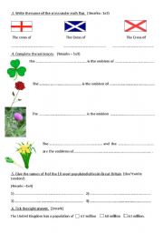 English Worksheet: British civilization (2) 