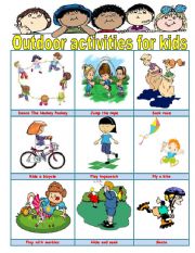 Outdoor activities for kids